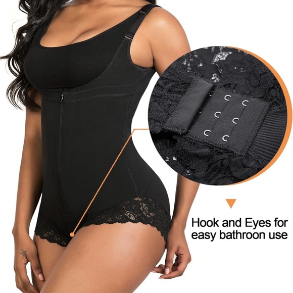 SHAPERX Shapewear Tummy Control Fajas Colombianas Body Shaper Zipper - Picture 4 of 8